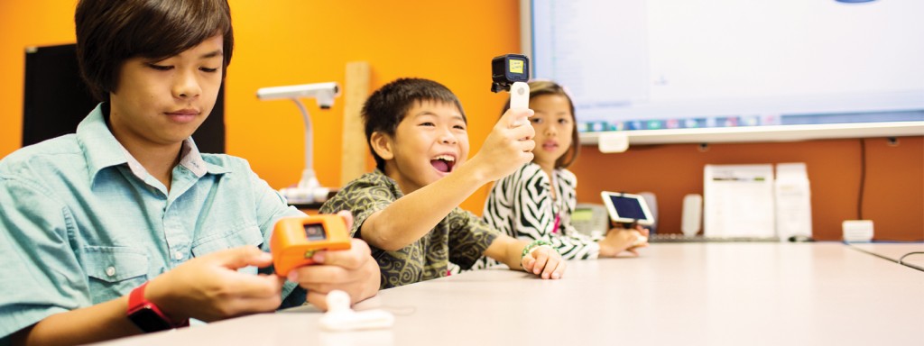 Evan and Kari Leong’s children are the youngest team to win Startup Weekend Honolulu and ranked nationally as well. From left, they are Buddy, 12, Koko, 10, and Kyndra, 6. Photo: Karen DeBorja